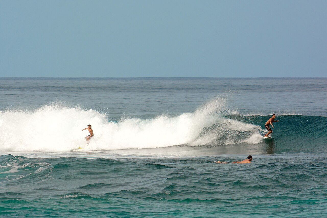 North Shore beach on Oahu